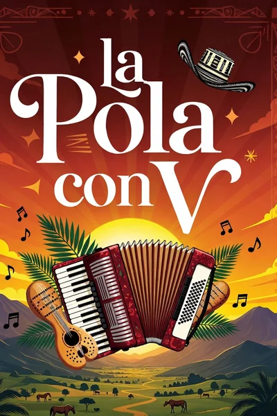 La pola con V