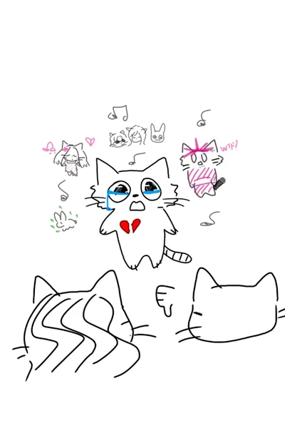 El gato que escuchaba rock y synth-punk