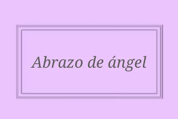 Abrazo de ángel