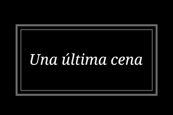 Una última cena
