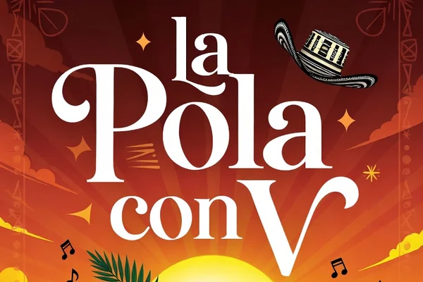La pola con V