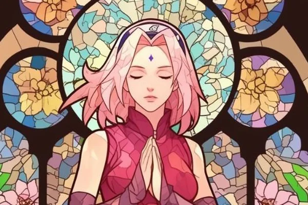 La kunoichi de rojo