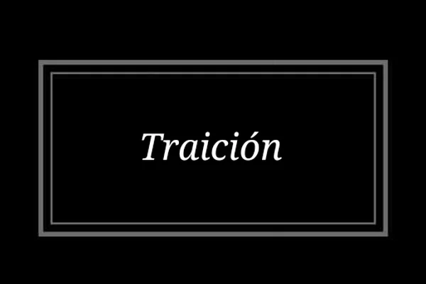 Traición